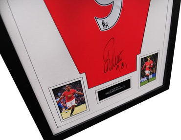 Falcao Signed Man United Football Shirt - Memorabilia Framers Shop