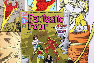 Fantastic Four Comic Signed by Stan Lee - Memorabilia Framers Shop