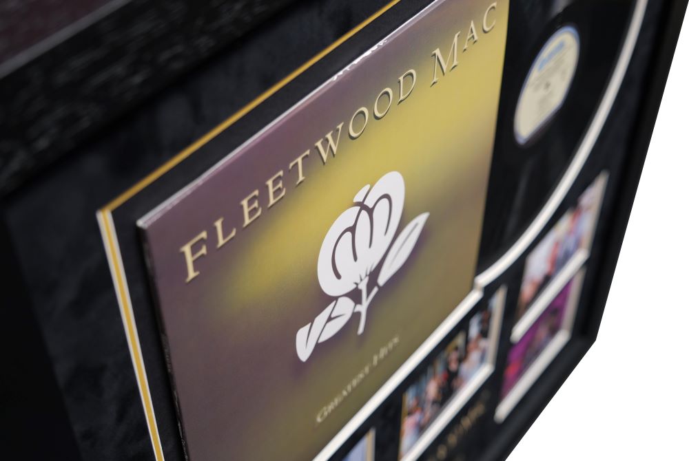 Fleetwood Mac Signed Mick Fleetwood Photo With Vinyl Framed Display - Memorabilia Framers Shop
