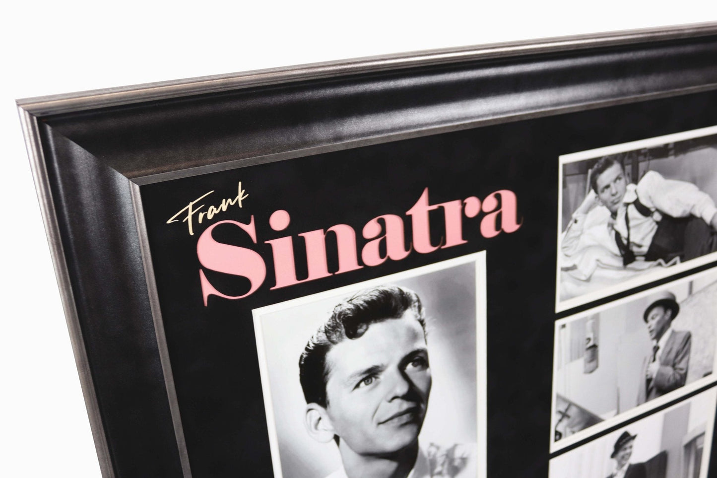 Frank Sinatra signed photo display - Memorabilia Framers Shop