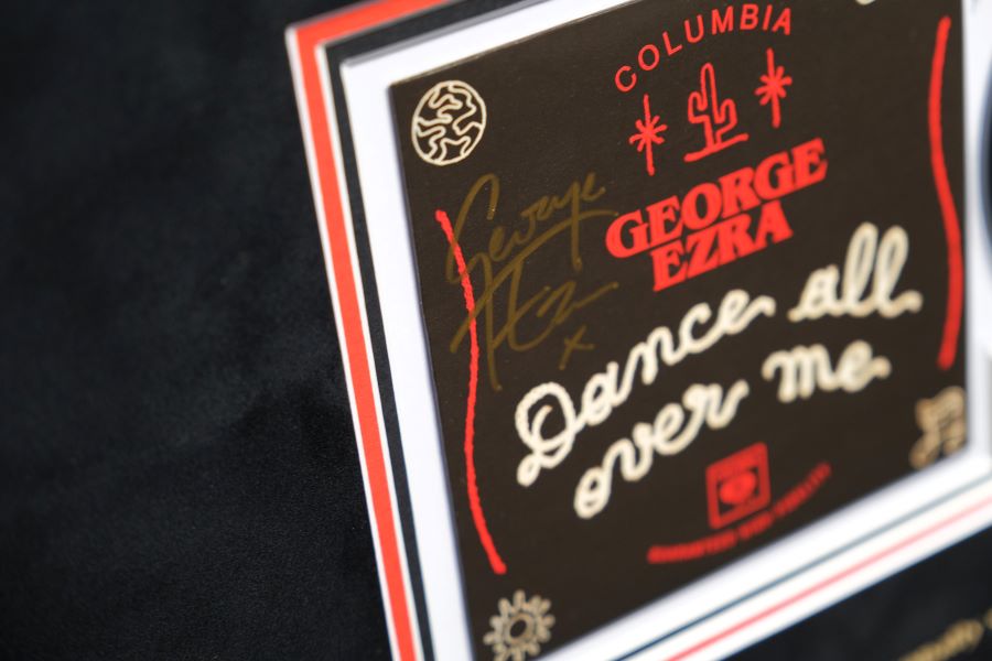 George Ezra Signed CD Framed Display - Memorabilia Framers Shop
