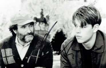 Good Will Hunting Photograph Display Signed by Matt Damon - Memorabilia Framers Shop