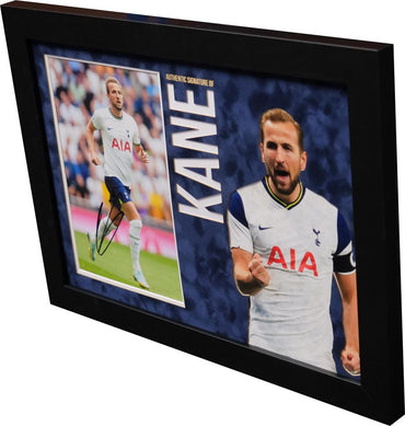 Harry Kane Signed 12x8 Photograph Display - Memorabilia Framers Shop