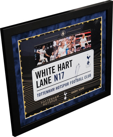 Harry Kane Signed Roadsign Framed Display - Memorabilia Framers Shop