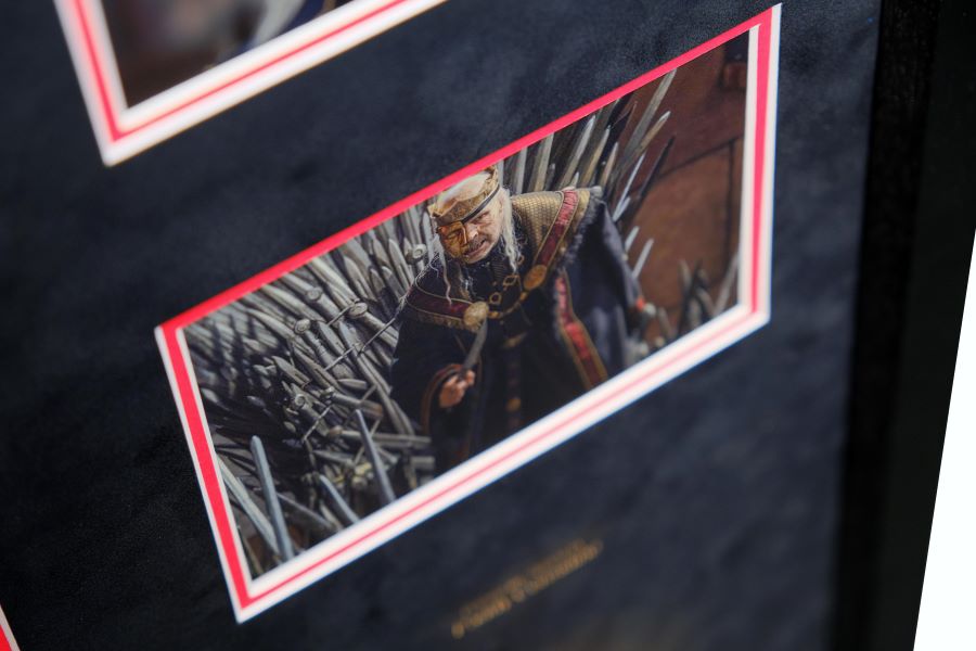 House of Dragon Poster Signed by Paddy Considine - Memorabilia Framers Shop