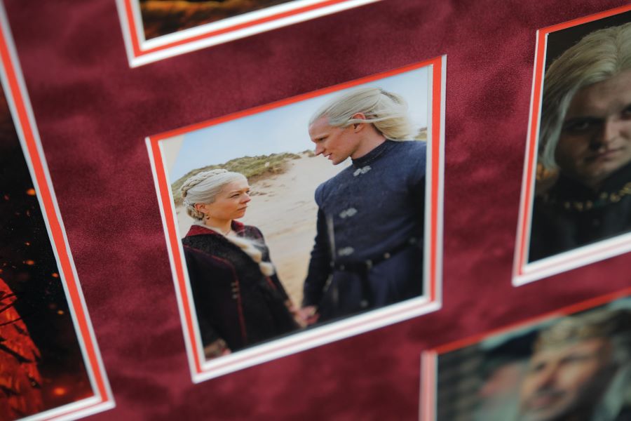 House Of The Dragons Multi Signed Photograph Framed Display - Memorabilia Framers Shop