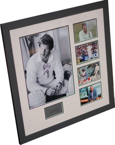 Ian Botham Signed Photo Framed Display - Memorabilia Framers Shop