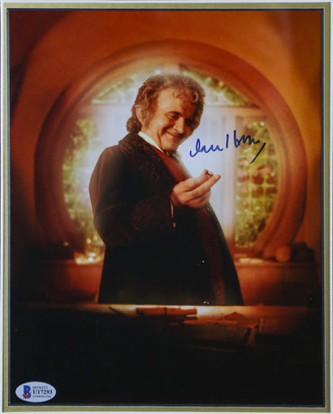 Ian Holm, Lord of The Rigns Signed 12x10 Photograph Framed Display - Memorabilia Framers Shop