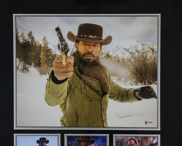 Jamie Foxx, Django Signed 12x8 Photograph Framed Display - Memorabilia Framers Shop