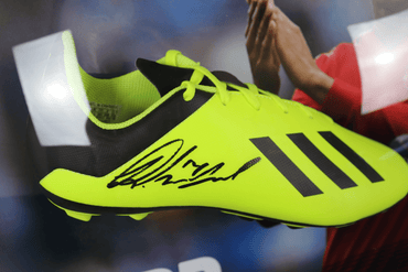 Jesse Lingard Signed boot Manchester united - Memorabilia Framers Shop