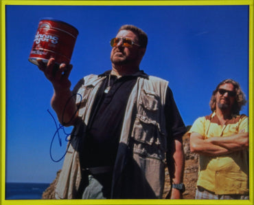 John Goodman, The Great Lerowski Signed 12x8 Photograph Framed Display - Memorabilia Framers Shop