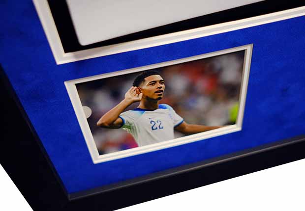 Jude Bellingham signed England shirt - Memorabilia Framers Shop