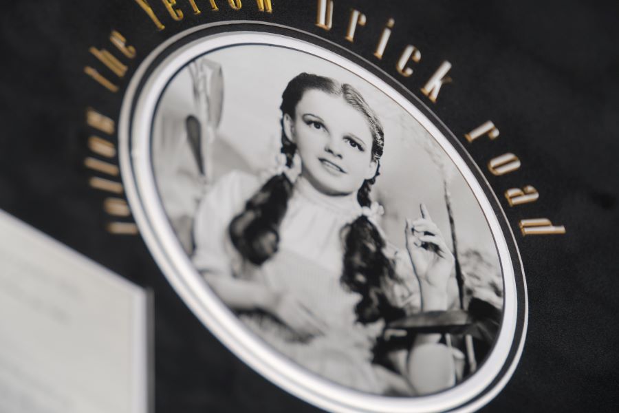 Judy Garland Signed Original Contract Display - Memorabilia Framers Shop