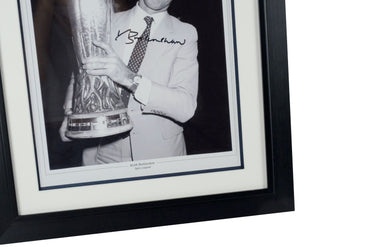 Keith Burkinshaw Signed Framed Photograph Display