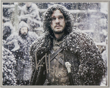 Kit Harrington Signed Game of Thrones 12x8 Photograph Framed Display - Memorabilia Framers Shop