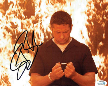 Law Abiding Citizen Photograph Framed Display Signed by Gerrard Butler - Memorabilia Framers Shop