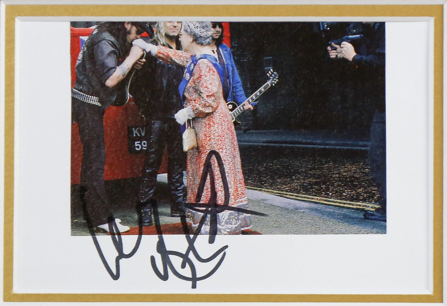 Lemmy Kilmister, Motorhead Signed 6x8 Photograph Framed Display - Memorabilia Framers Shop