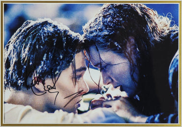 Leonardo DiCaprio and Kate Winslet Signed 12x8 Photograph Framed Display - Memorabilia Framers Shop
