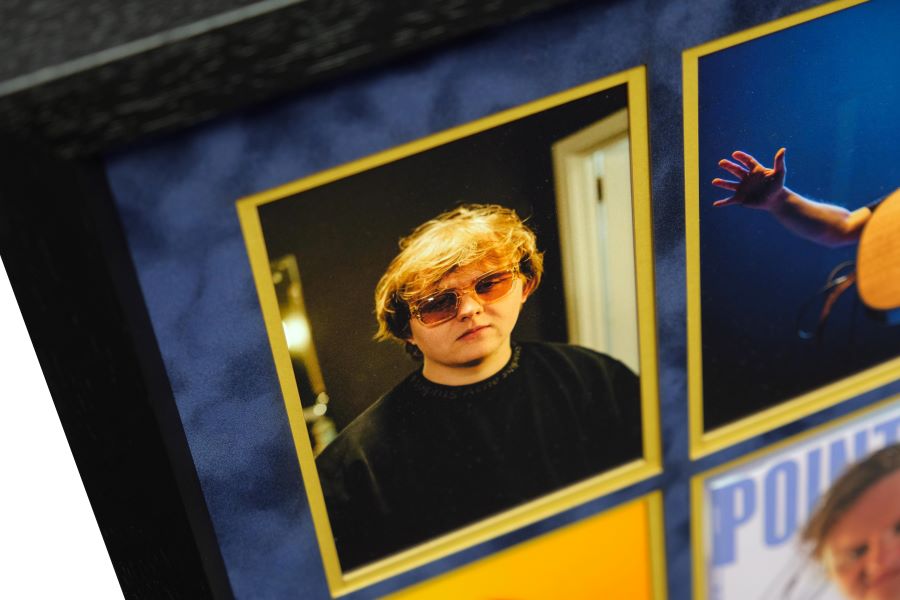Lewis Capaldi Pointless Signed CD Cover Display - Memorabilia Framers Shop
