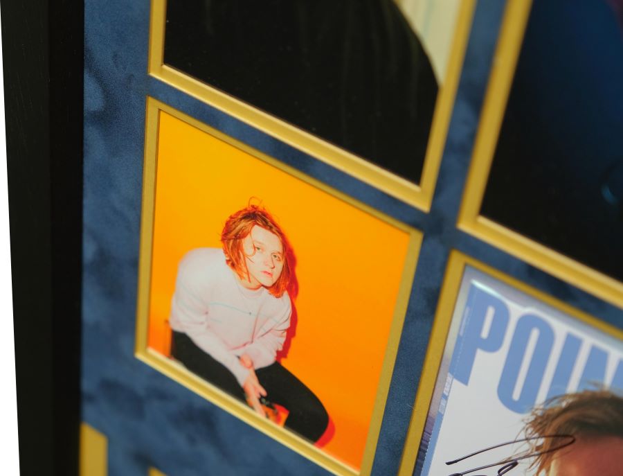 Lewis Capaldi Pointless Signed CD Cover Display - Memorabilia Framers Shop