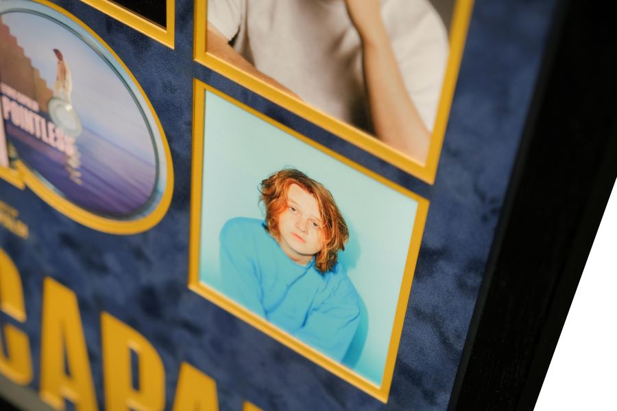 Lewis Capaldi Pointless Signed CD Cover Display - Memorabilia Framers Shop