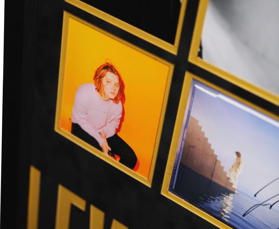 Lewis Capaldi Signed CD Cover Display - Memorabilia Framers Shop