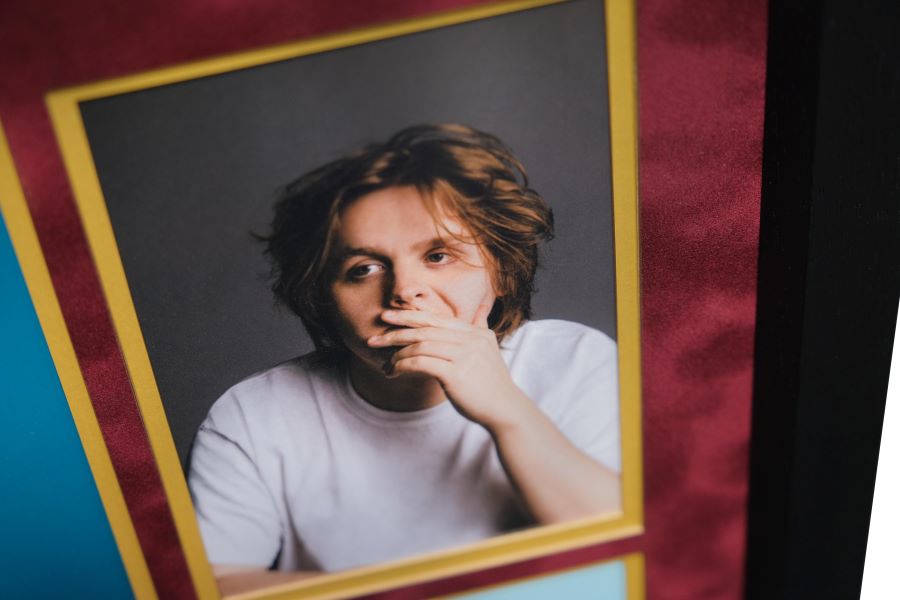 Lewis Capaldi Signed CD Cover Display - Memorabilia Framers Shop