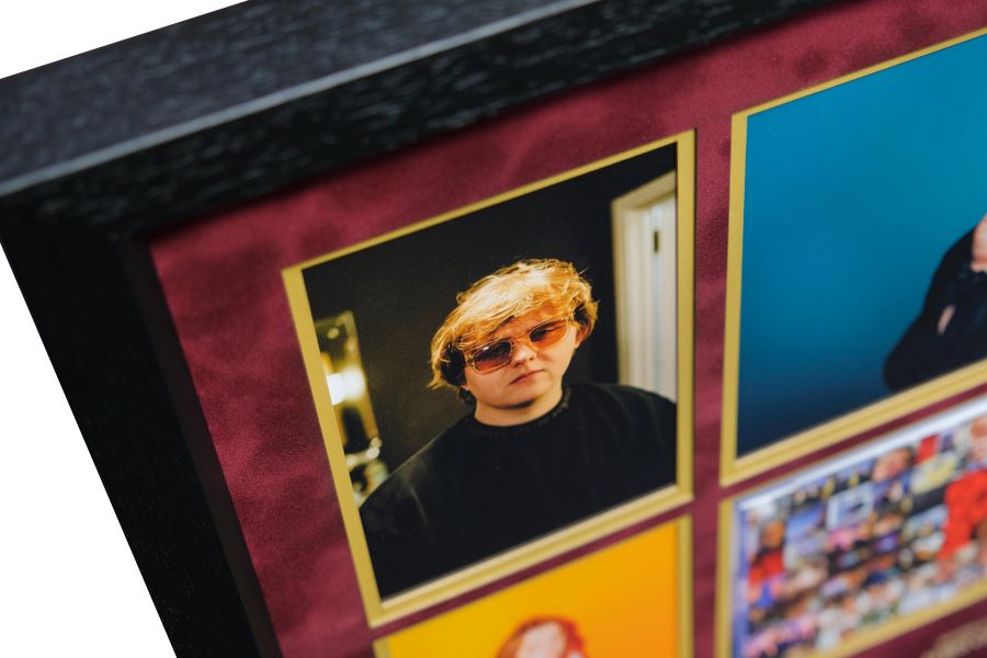 Lewis Capaldi Signed CD Cover Display - Memorabilia Framers Shop