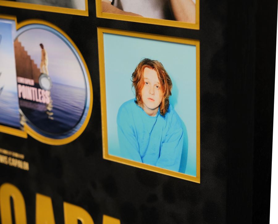 Lewis Capaldi Signed CD Cover Display - Memorabilia Framers Shop