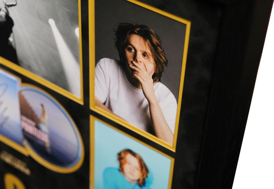 Lewis Capaldi Signed CD Cover Display - Memorabilia Framers Shop