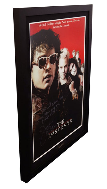 Lost Boys signed photo by Jason Patric - Memorabilia Framers Shop
