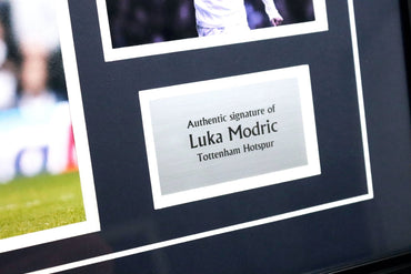 Luka Modric Signed Photo Framed Display - Memorabilia Framers Shop