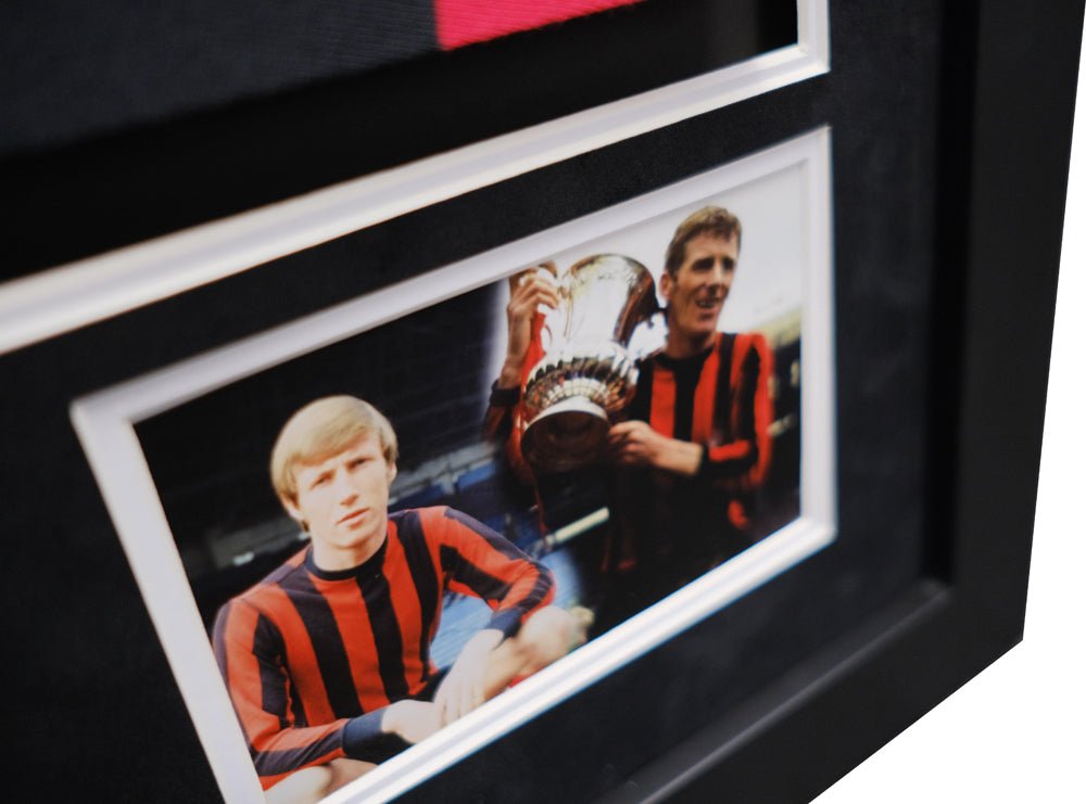 Manchester City Legends shirt Mike Summerbee, Francis Lee, Colin Bell & Tony Book - Memorabilia Framers Shop