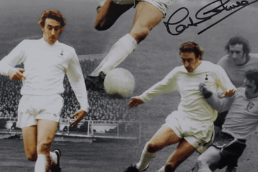 Martin Chivers signed photo - Memorabilia Framers Shop