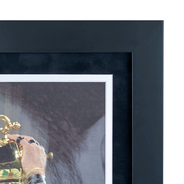 Martin Johnson Signed Canvas Display