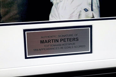 Martin Peters Signed Photo Framed Display - Memorabilia Framers Shop