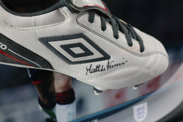 Matt Le tisser signed England boot - Memorabilia Framers Shop