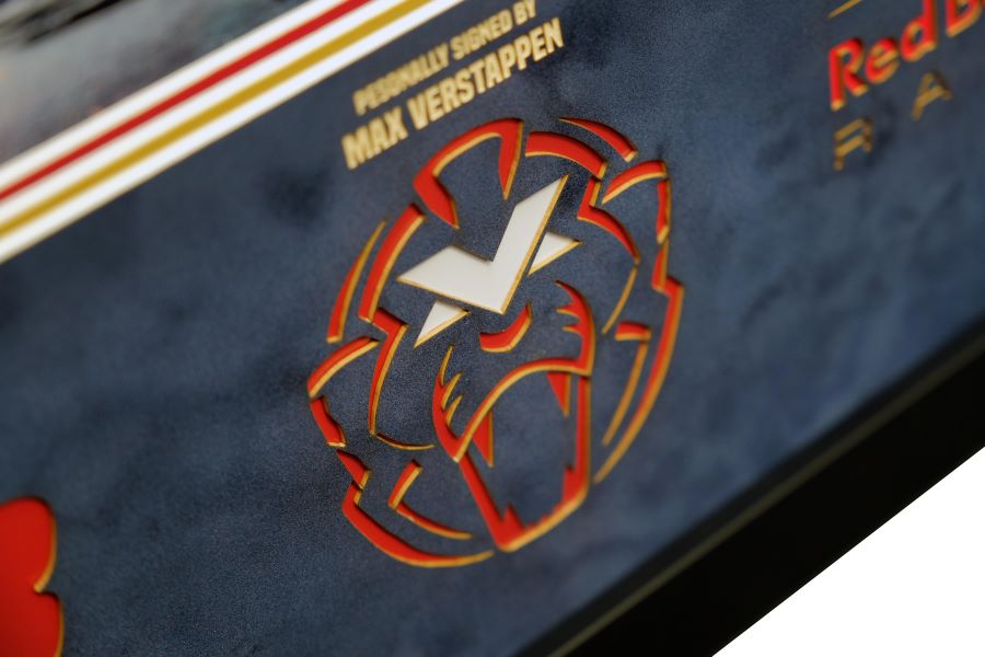 Max Verstappen Signed Photograph Display - Memorabilia Framers Shop