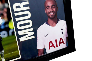 Moura Signed Photo Framed Display - Memorabilia Framers Shop