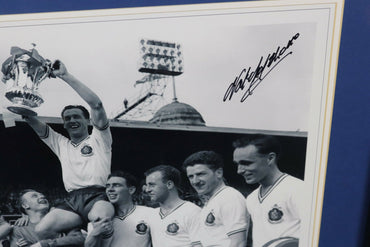 Nat Lofthouse 1958 Bolton signed photograph - Memorabilia Framers Shop