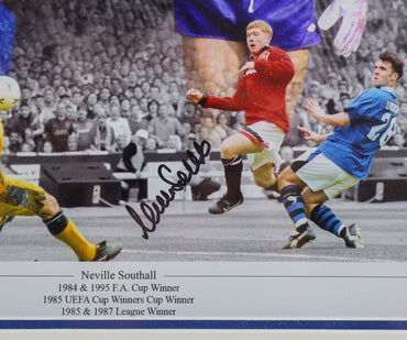 Neville Southall Signed Everton 12x16 Photograph Framed Display - Memorabilia Framers Shop