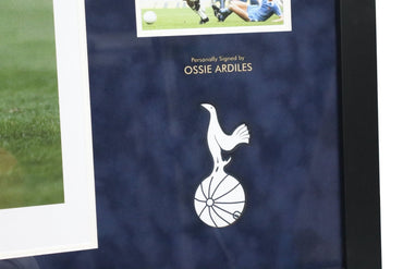 Ossie Ardiles Signed Photo Framed Display - Memorabilia Framers Shop