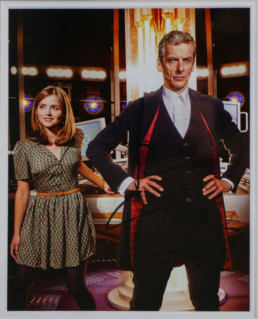 Peter Capaldi Signed Doctor Who 12x8 Photograph Framed Display - Memorabilia Framers Shop