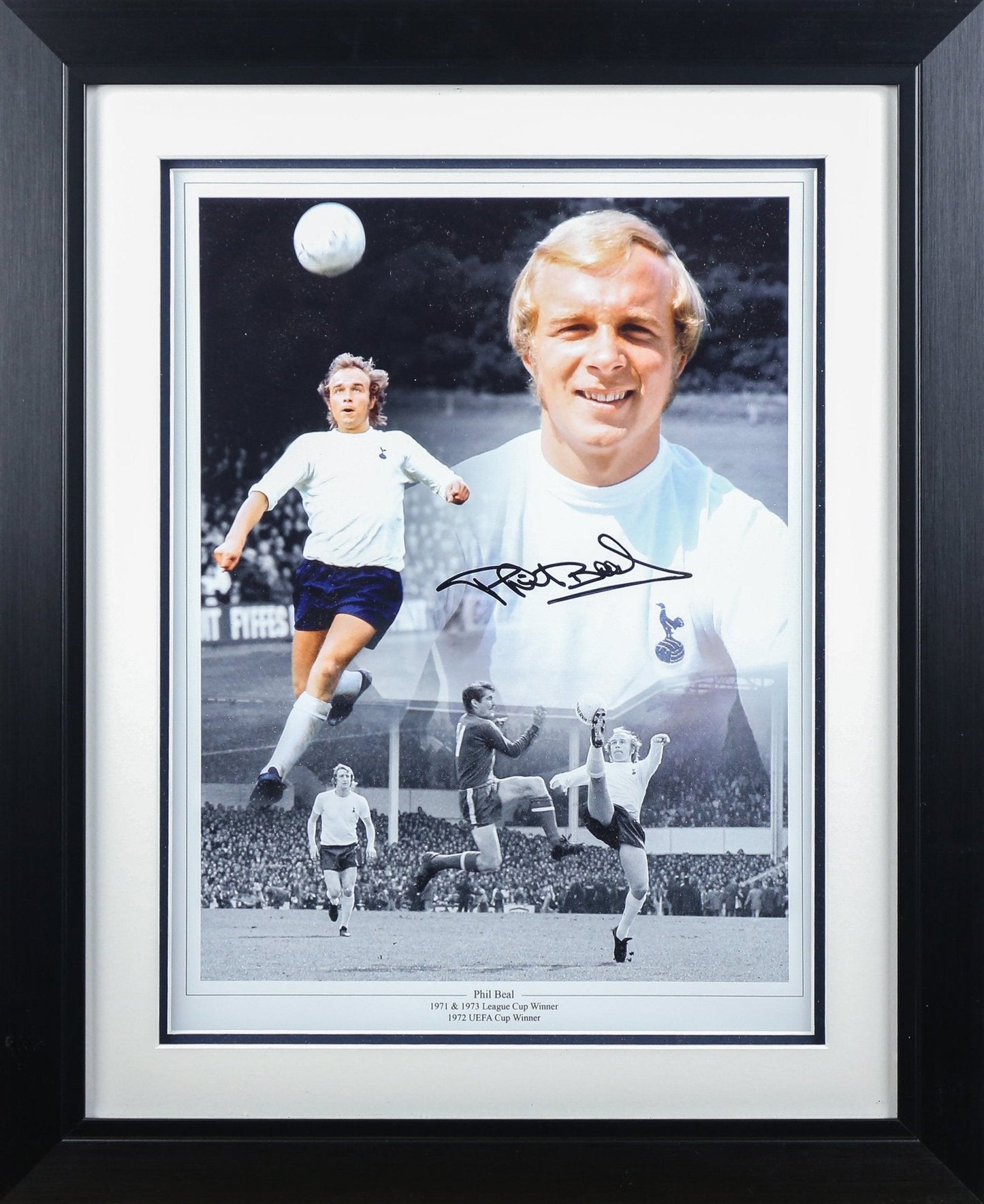 Phil Beal Signed 12x16 Photograph Framed Display - Memorabilia Framers Shop