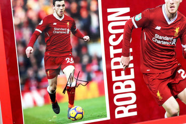 Robertson Signed Photo Framed Display - Memorabilia Framers Shop
