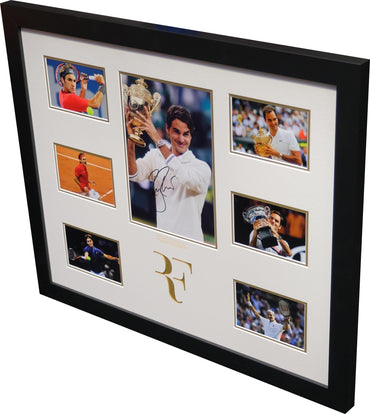 Roger Federer Signed Photo Display - Memorabilia Framers Shop
