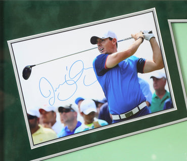 Rory McIlroy Signed 12x8 Photograph Framed Display - Memorabilia Framers Shop