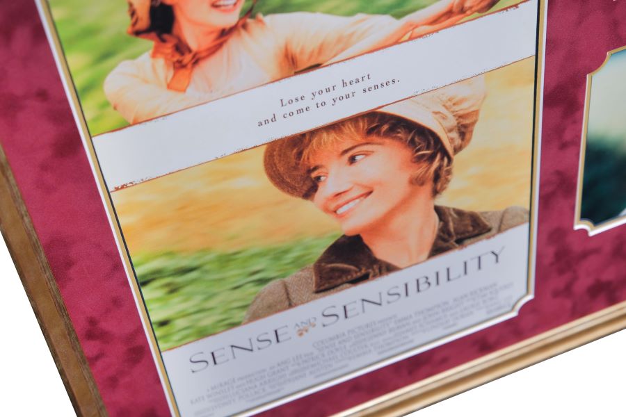Sense and Sensibility Photograph Display Signed by Kate Winslet - Memorabilia Framers Shop