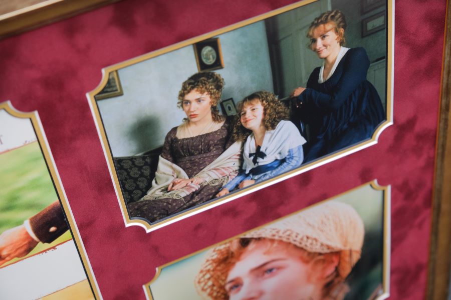 Sense and Sensibility Photograph Display Signed by Kate Winslet - Memorabilia Framers Shop