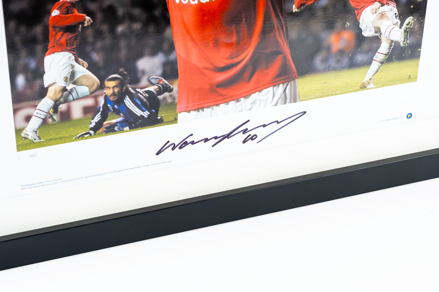 Wayne Rooney Manchester United Signed photo